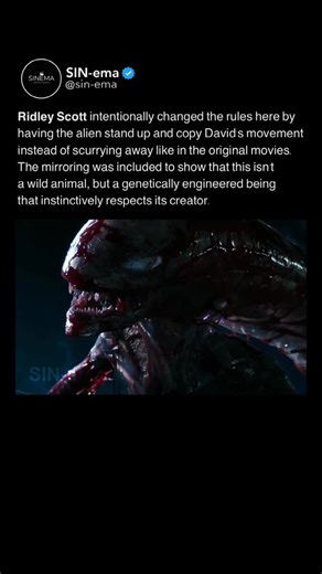 RISHANK on Instagram: "🎬 Alien: Covenant (2017) Director: Ridley Scott Cast: Michael Fassbender (David), Billy Crudup (Oram) Scene: The birth of the Protomorph Timestamp: 01:25:00 Streaming On: Hulu / Disney+ IMDb: 6.4 Runtime: 122 min Mood: Unsettling, Gothic Theme: Creation, Hubris Insight: In this chilling moment of perverse creation, David witnesses the fruition of his genetic experiments, viewing Captain Oram’s gruesome death not as a tragedy, but as a masterpiece of birth. Unlike the chao