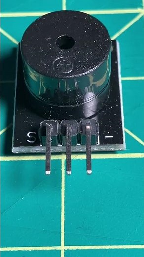 🔔 Active Buzzer Module 5V – Simple Sound Alert for Arduino & Robotics