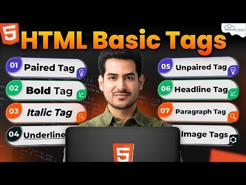 HTML Tags Tutorial for Beginners | Commonly Used Tags with Examples