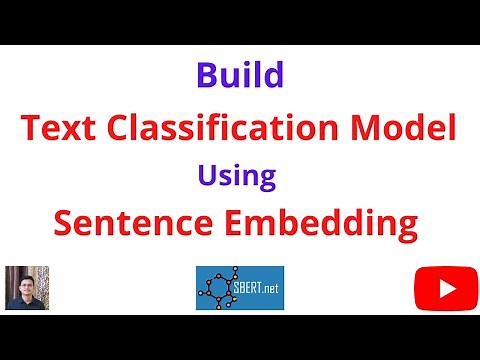 Build Text Classification Model Using Sentence Embedding | Sentence Transformers | NLP | Python Code
