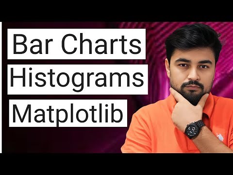 How to create Bar chart and Histogram | Matplotlib | Python