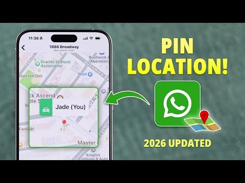 How to Pin Location on WhatsApp! [Send Fixed Location]