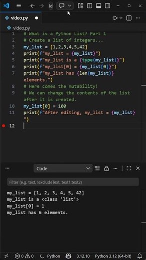 What is a Python List? Part 1