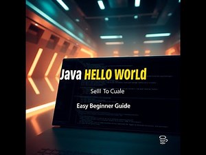 Java for Beginners: Your First 'Hello, World!' Program 🚀