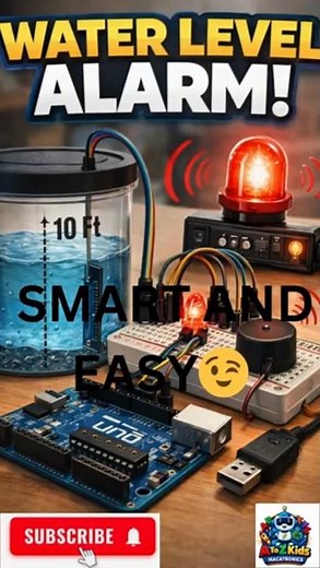 Smart & Easy Water level Monitoring System with Arduino-DIY #arduino #diyprojects #arduinoproject