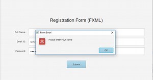JavaFX JDBC MySQL Database Example