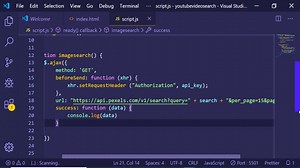 Pexels API Photo Search App in Javascript