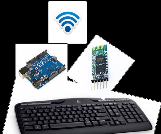 Wireless Keyboard With Arduino