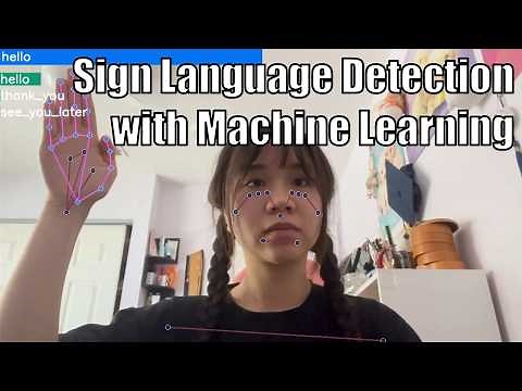 Create a Sign Language Detection Model with Machine Learning