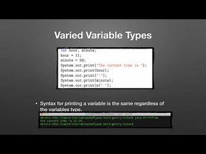 COP1000 Chapter 2: Variables and Types