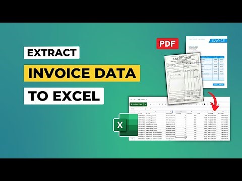 Convert PDF Invoice to Excel in One Click | Fast & Easy Method (2025 Tutorial)