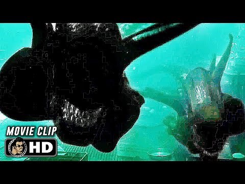 Swimming Aliens Scene | ALIEN RESURRECTION (1997) Sci-Fi, Movie CLIP HD