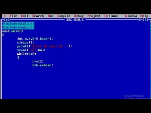 C Program to Convert Decimal to Binary | Learn Coding