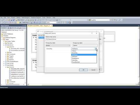 Creating a Database with Tables and Relationships (MS SQL)