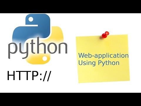 Creating a web-application in Python [PART 1]