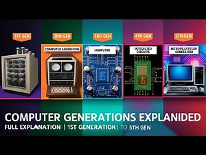 Computer Generation full Explanation | 1st Generation to 5th Generation