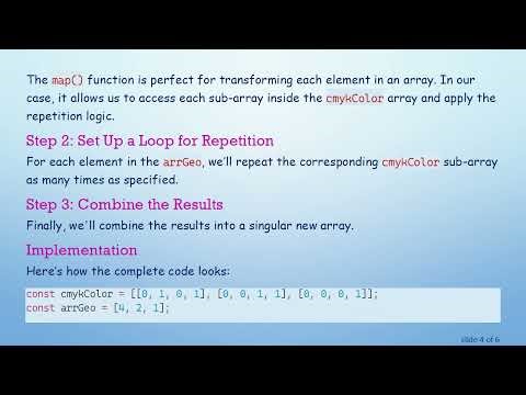 How to Create an Iterative Array from Two Arrays in JavaScript