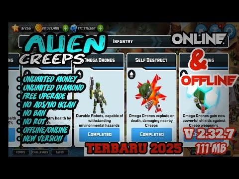 download alien creeps mod apk terbaru 2025