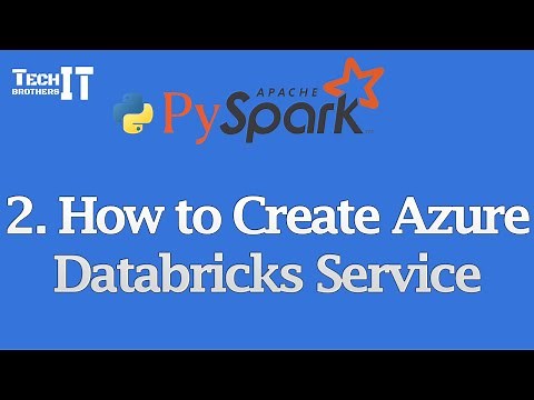 How to Create Azure Databricks Service | PySpark Tutorial | PySpark Beginners Tutorial #pyspark