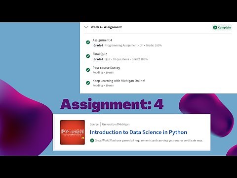 Introduction to Data Science in Python University of Michigan | Assignment 4 answer | Coursera