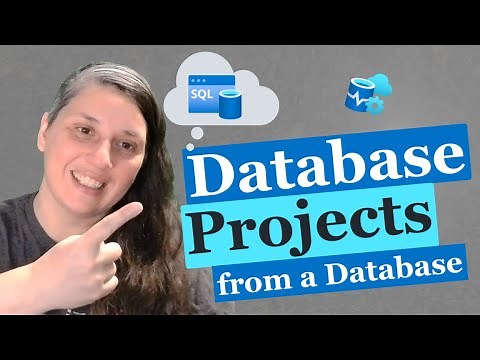 Create a Database Project in Azure Data Studio using an existing database