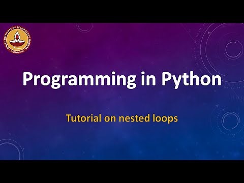 Tutorial on nested loops | programming in python