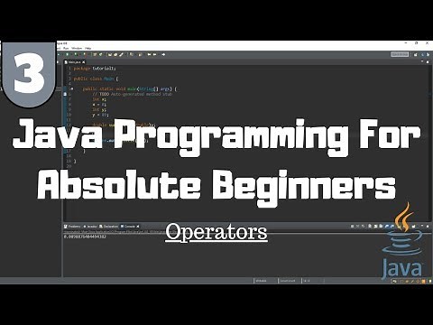 Java Tutorial for Beginners #3 - Basic Operators