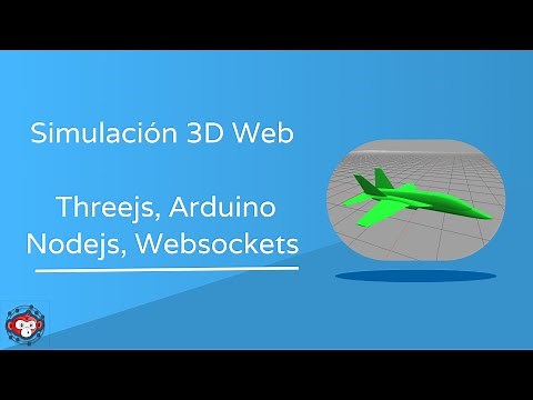Simulación 3D Web en Tiempo Real con Arduino, Node js, Websockets, Threejs y Sensor MPU6050