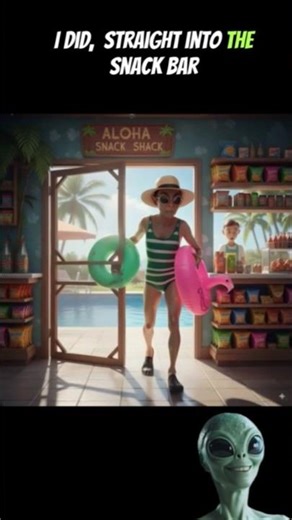 Alien's Pool Adventure Goes Hilariously Wrong!