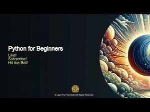 Python for Beginners | 06B