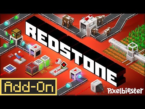 Redstone Add-On by Pixelbiester / Minecraft Marketplace