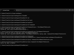 Create a *.java file using notepad of the same program (part 1) and run it using CMD