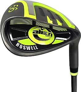Alien Roswell Golf Wedge - Premium Wedge – Full Faced CNC Milled Grooves for high Spin Shots – Easy Out of Bunkers – Conforms to The Game of Golf – Great Golf Gift