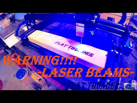 FOX ALIEN CNC LASER; UNBOXING / INITIAL TESTS