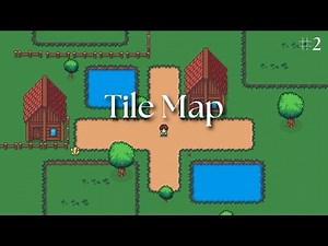Introduction to TILE MAP in UNITY | Tile map in 2D Top Down RPG!