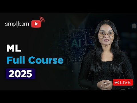 Machine Learning Full Course 2026 | Machine Learning Tutorial For Beginners | Simplilearn