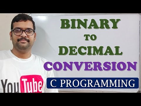 32 - BINARY TO DECIMAL CONVERSION - C PROGRAMMING