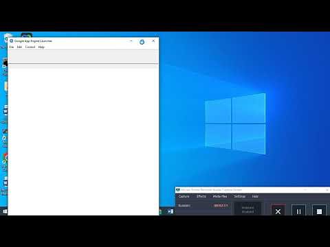 Install Google App Engine. Create a hello world app and other simple web.