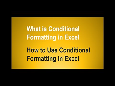 What is Conditional Formatting in Excel | How to Color Code Cells in Excel