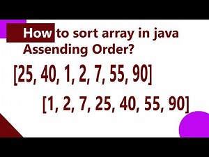 How to Sort Array without predefined functions in java