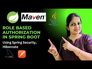 Spring Boot role based authorization project using Spring Security | Hibernate | MySQL | Postman