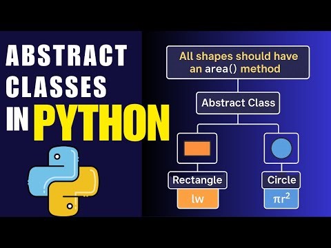ABSTRACT CLASSES in PYTHON | Python for Beginners #python #code #pythonprogramming #abstract