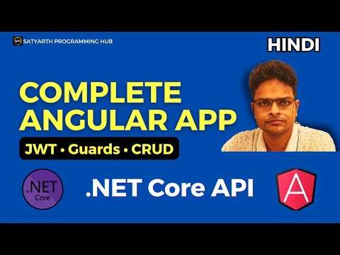 Build a Complete Angular App for ASP.NET Core Web API | Login, JWT, Guards, CRUD