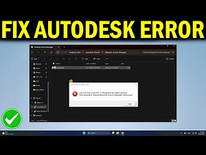 How To Fix Autodesk Can not find script file Service.vbs Error