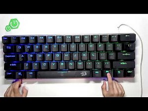 Redragon K605 Alien – How to Switch Keyboard Colors