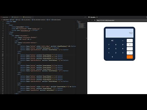Modern Calculator - HTML, CSS & JavaScript - No talking