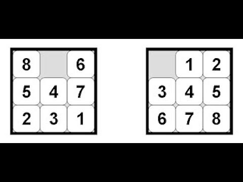 8 Puzzle Problem solution | Misplaced Tiles | AI | Easiest Solution Ever