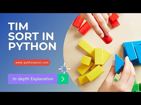 Tim Sort Algorithm in Python With Program