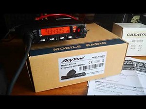 AnyTone 779-U programing