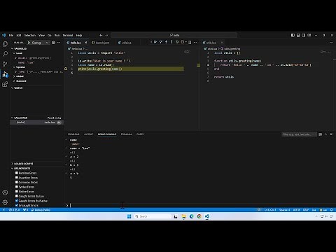 Lua - Installation and Getting Started on Windows